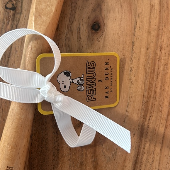 Rae Dunn NEW Snoopy Peanuts spoon rest and rubber spatula - Picture 3 of 5